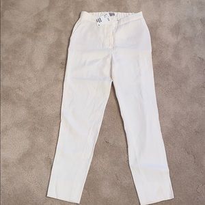 White (Comfy!) Straight Leg Pants